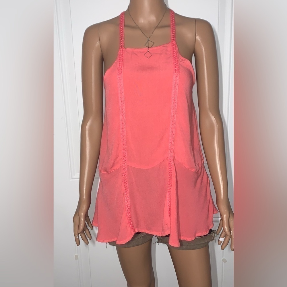 Hollister Pink Tank Top XS